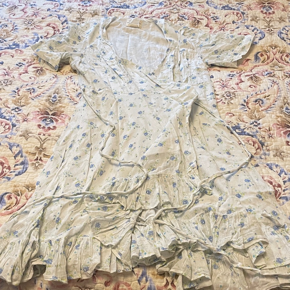 Denim and Supply Wrap Dress